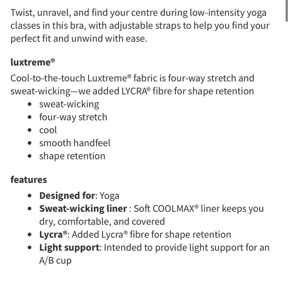 LULULEMON EUC Deeper Breath Spanish Rose Mauve Bralette Sports Bra 6 - Picture 10 of 10